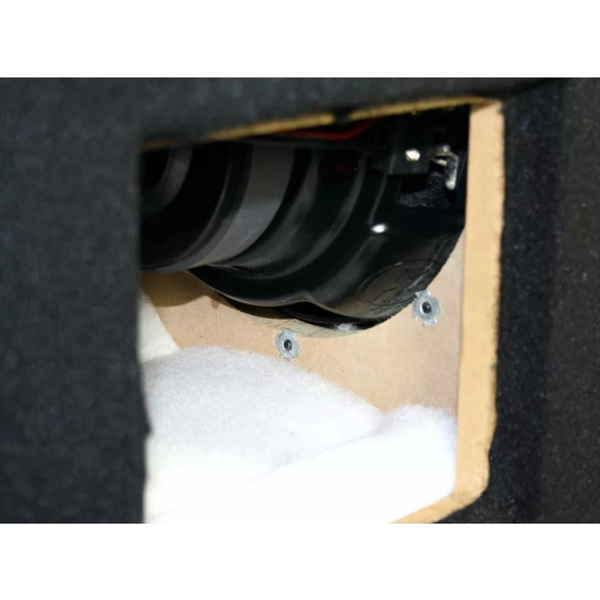 Excursion PXA-SP8 aktywny subwoofer samochodowy z głośnikiem 20cm/8cali - 200/600W, obudowa bass-reflex z MDF, Auto On/Off, wej. High/Low, regulator b